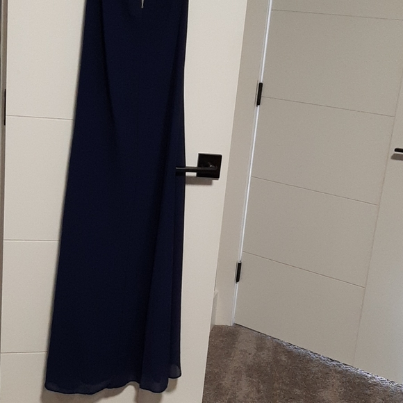 BNWT Tfnc London cache glamour maxi navy dress - Picture 10 of 14